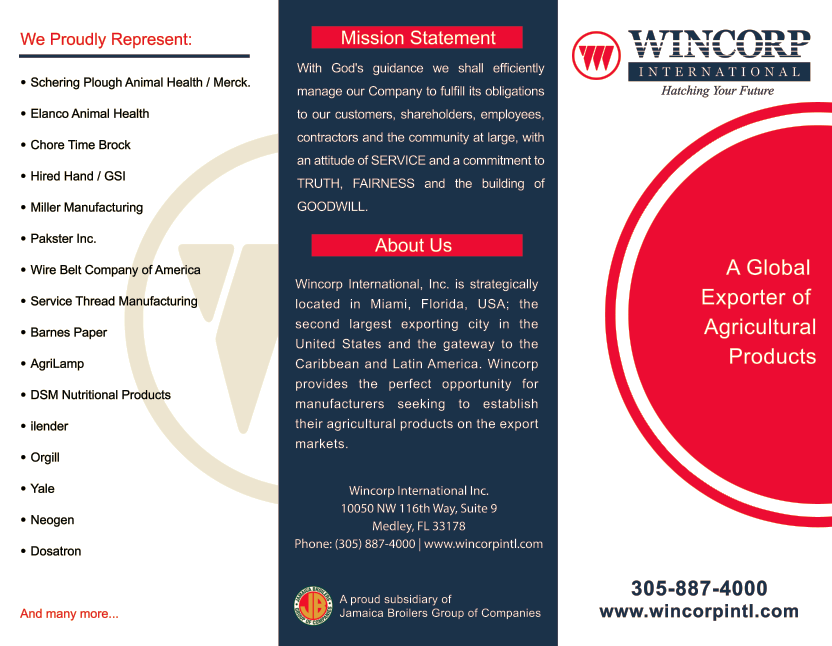 Wincorp Brochure